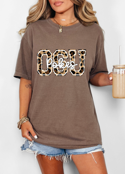 OSU leopard outline