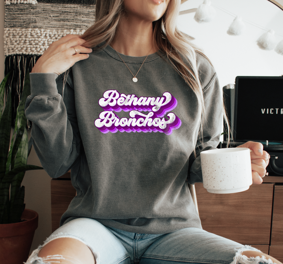 Adult-Bethany Bronchos Retro