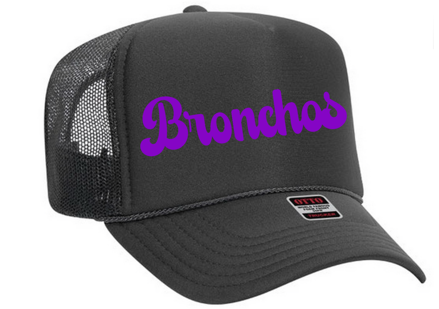 Hat-Bronchos Trucker