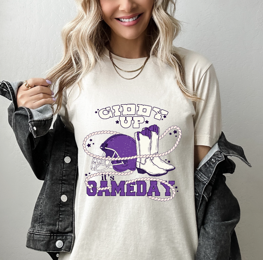 Kid's-Game Day Purple