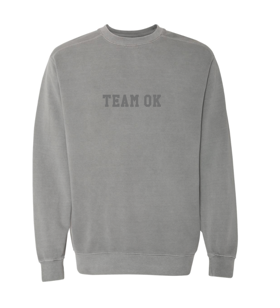 Team OK Embroidered Monochrome